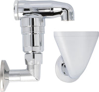 Aérateur monotube 1/2"x3/4" chromé Aalberts