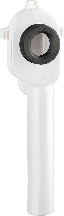 Siphon d'aspiration PE pour urinoir sortie verticale DN 50 blanc avec joint