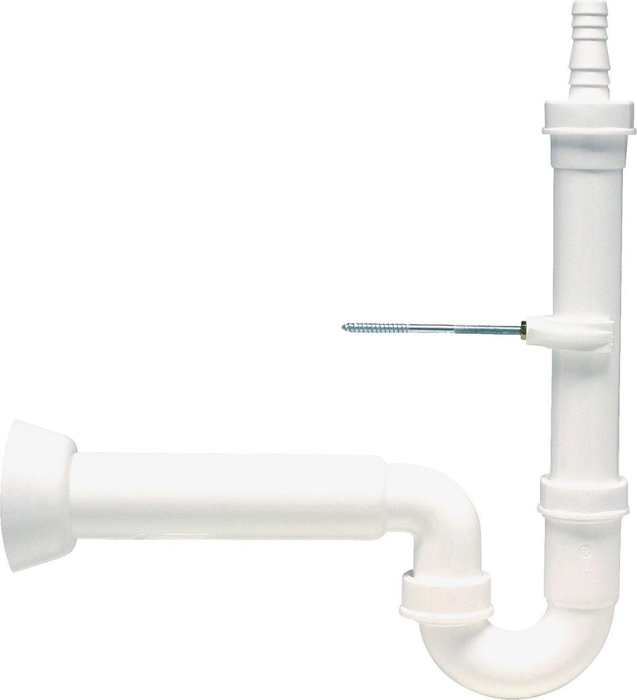 Siphon de machine à laver 1 1/2" DN 50 avec fixation murale