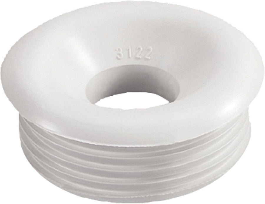 Raccord de tube de chasse en caoutchouc clair pour tube de chasse sous pression Ø 28/32 mm