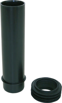 Embout d'écoulement WC Ø 55 mm avec raccord de tuyau de chasse longueur 180 mm