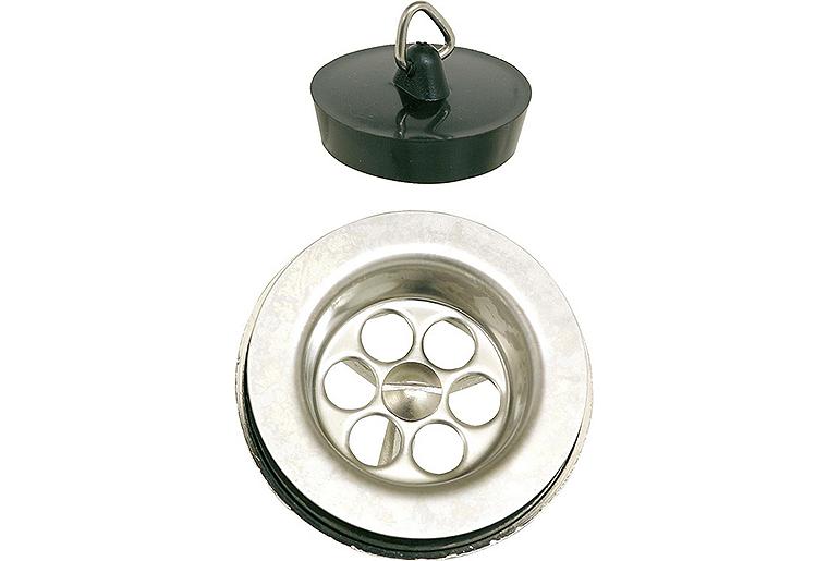 Bonde universelle chromée 1 1/4" - vendue seule