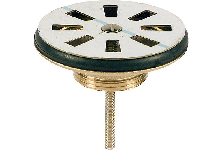 Bonde à tamis 1 1/4" chromée plateau tamis 80 mm diamètre individuelle