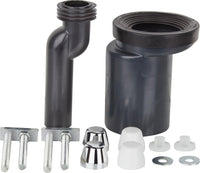 Kits manchons en PE pour WC suspendus, excentré de 25 mm