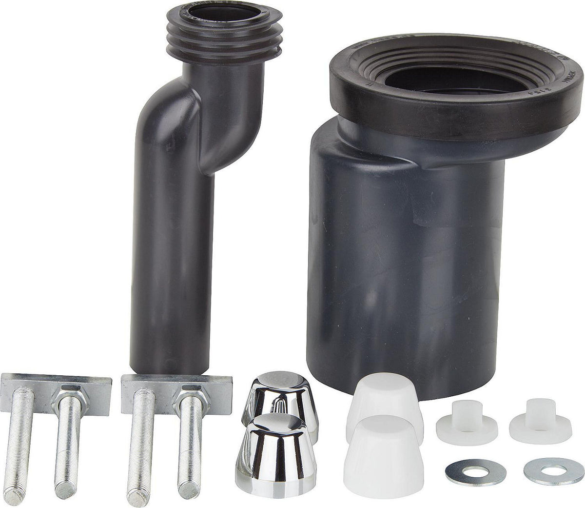 Kits manchons en PE pour WC suspendus, excentré de 25 mm