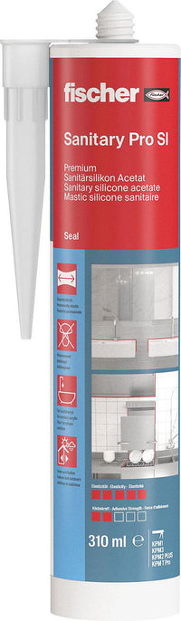 Silicone sanitaire 310 ml / 1 pièce