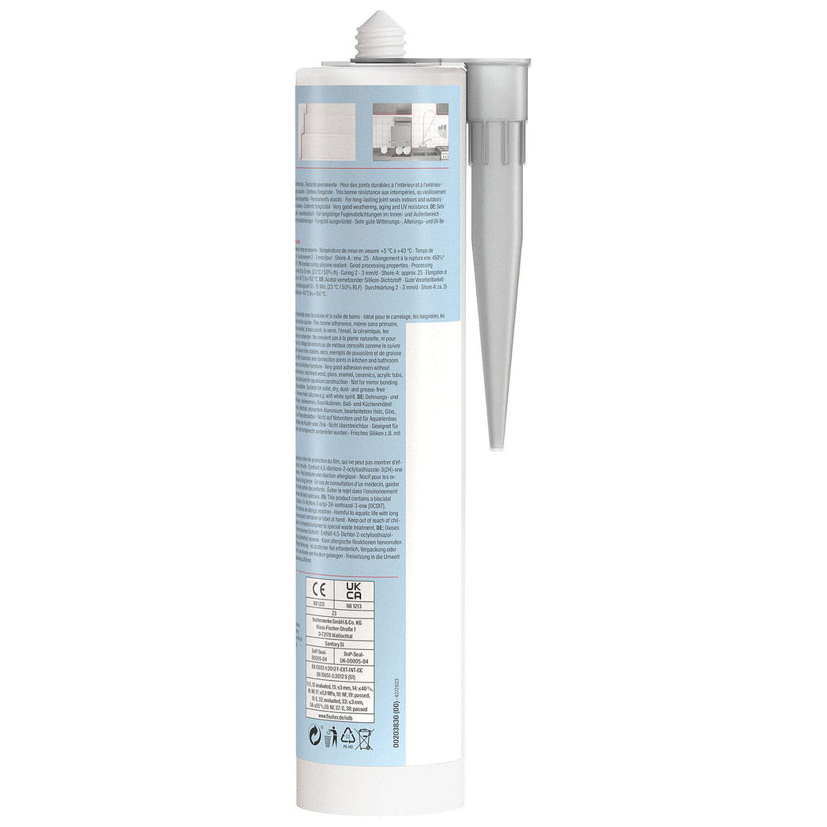 Silicone sanitaire 310 ml / 1 pièce