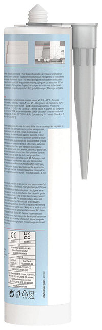 Silicone sanitaire 310 ml / 1 pièce