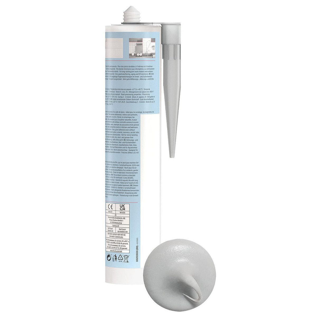 Silicone sanitaire 310 ml / 1 pièce