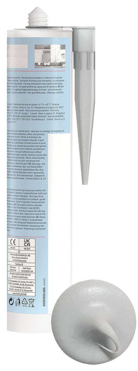 Silicone sanitaire 310 ml / 1 pièce