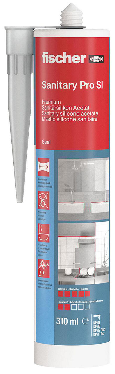 Silicone sanitaire 310 ml / 1 pièce