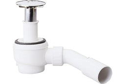 Écoulement pour bac à douche avec tube télescopique 11/2"x50, tuyau d'écoulement 50/40