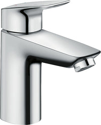 Mitigeur de lavabo Hansgrohe Logis 100 saillie 108 mm chromé