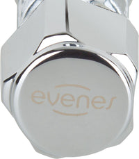 EVENES Vanne d'angle DN15 (1/2") auto-étanche avec ELB