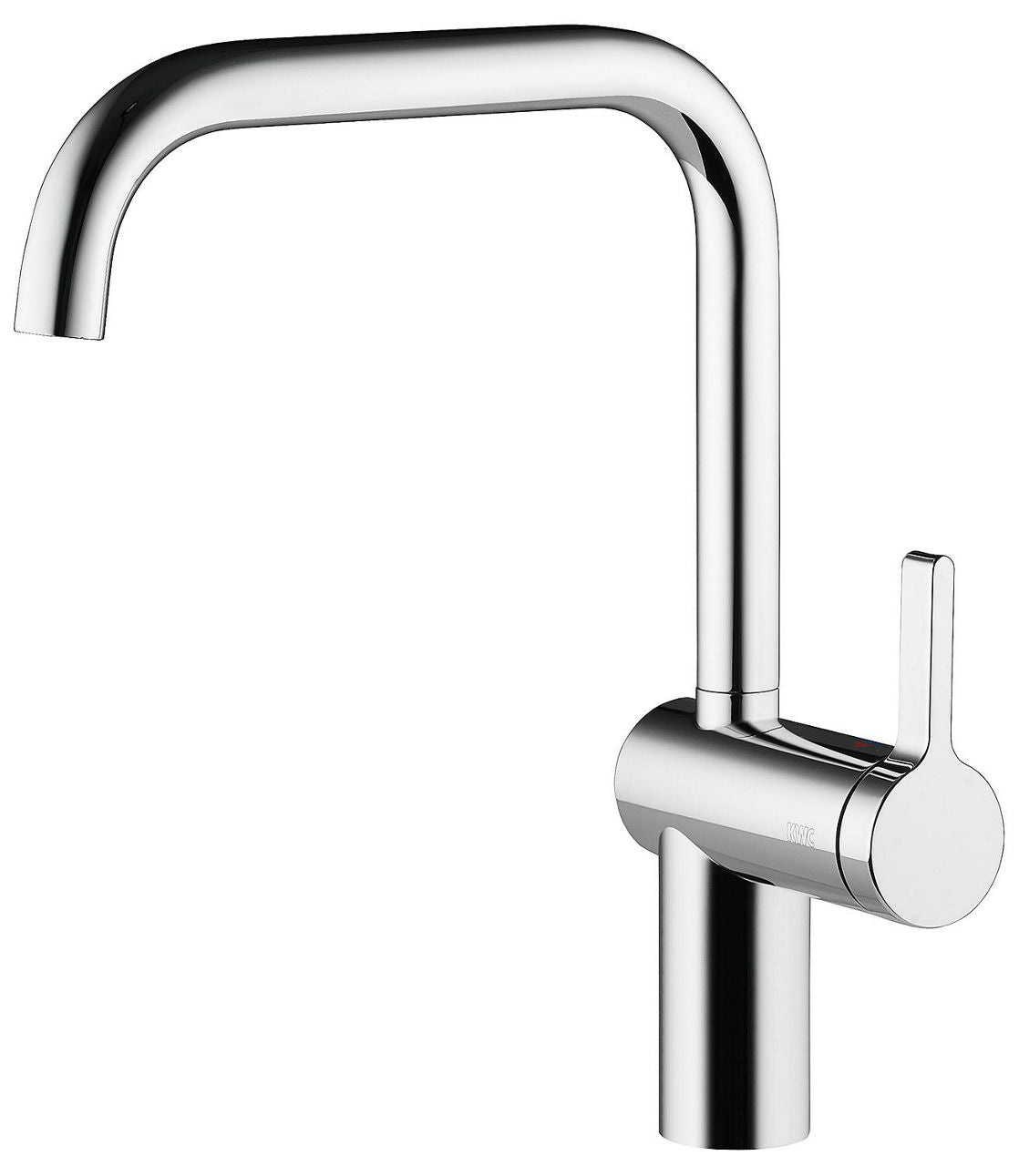 Mitigeur d'évier KWC Livello bec pivotant saillie 223 mm chrome