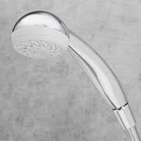 Douchette Tetis 3 jets ø 71 mm chromé