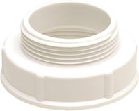 Réduction en plastique blanc avec joint