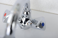 Mélangeur de lavabo Evenes Etou saillie 134mm chromé