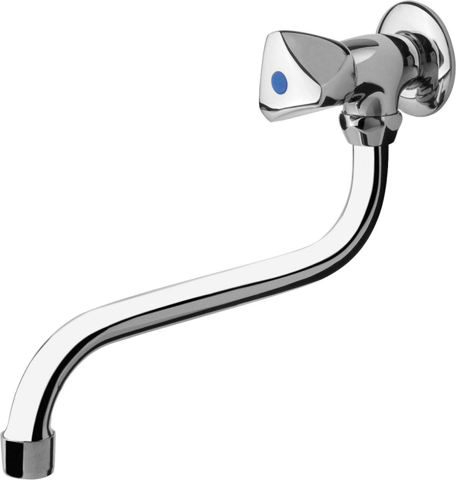 Robinet mural pivotant Etou bec orientable saillie 200 mm chromé