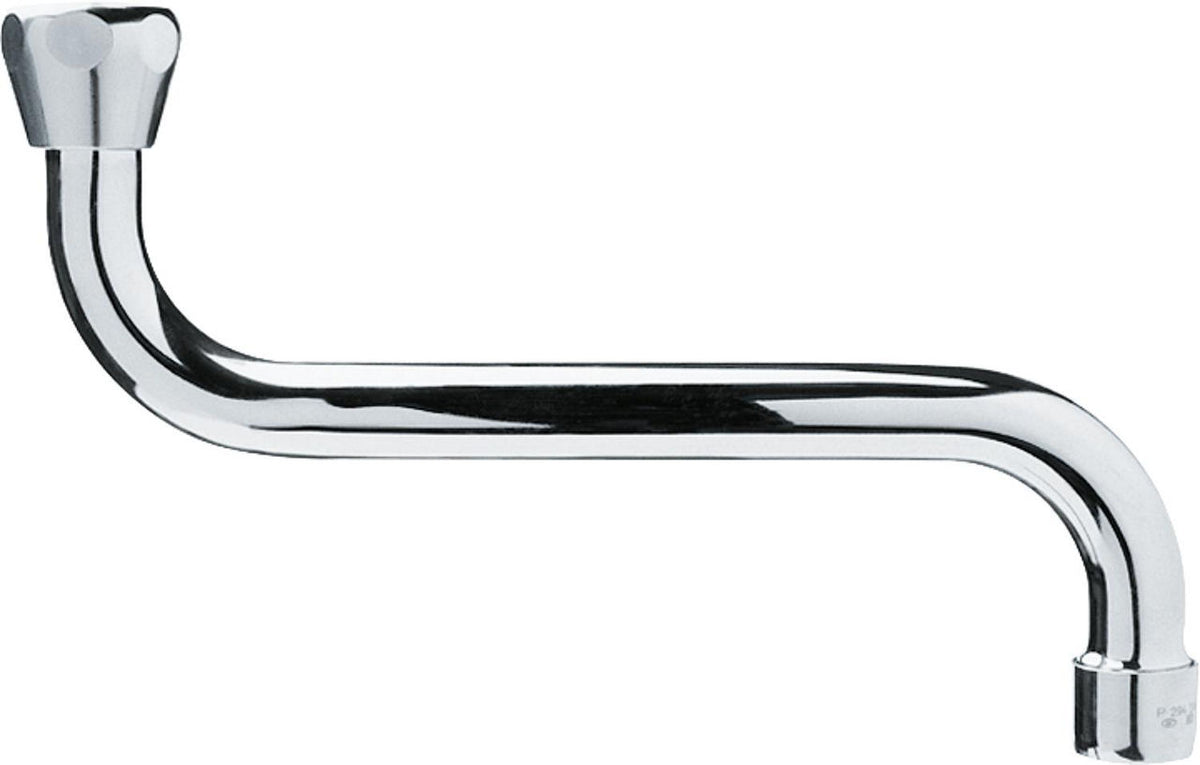 Bec verseur S-Auslauf 3/4" 200mm plat à joint plat