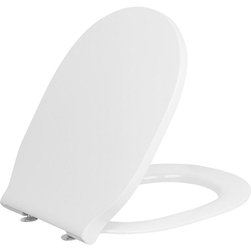 Abattant WC Ideal standard Connect Air standard, en duroplaste, fermeture douce