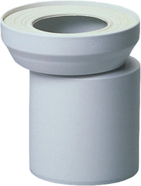 Manchon excentré WC DN100 blanc