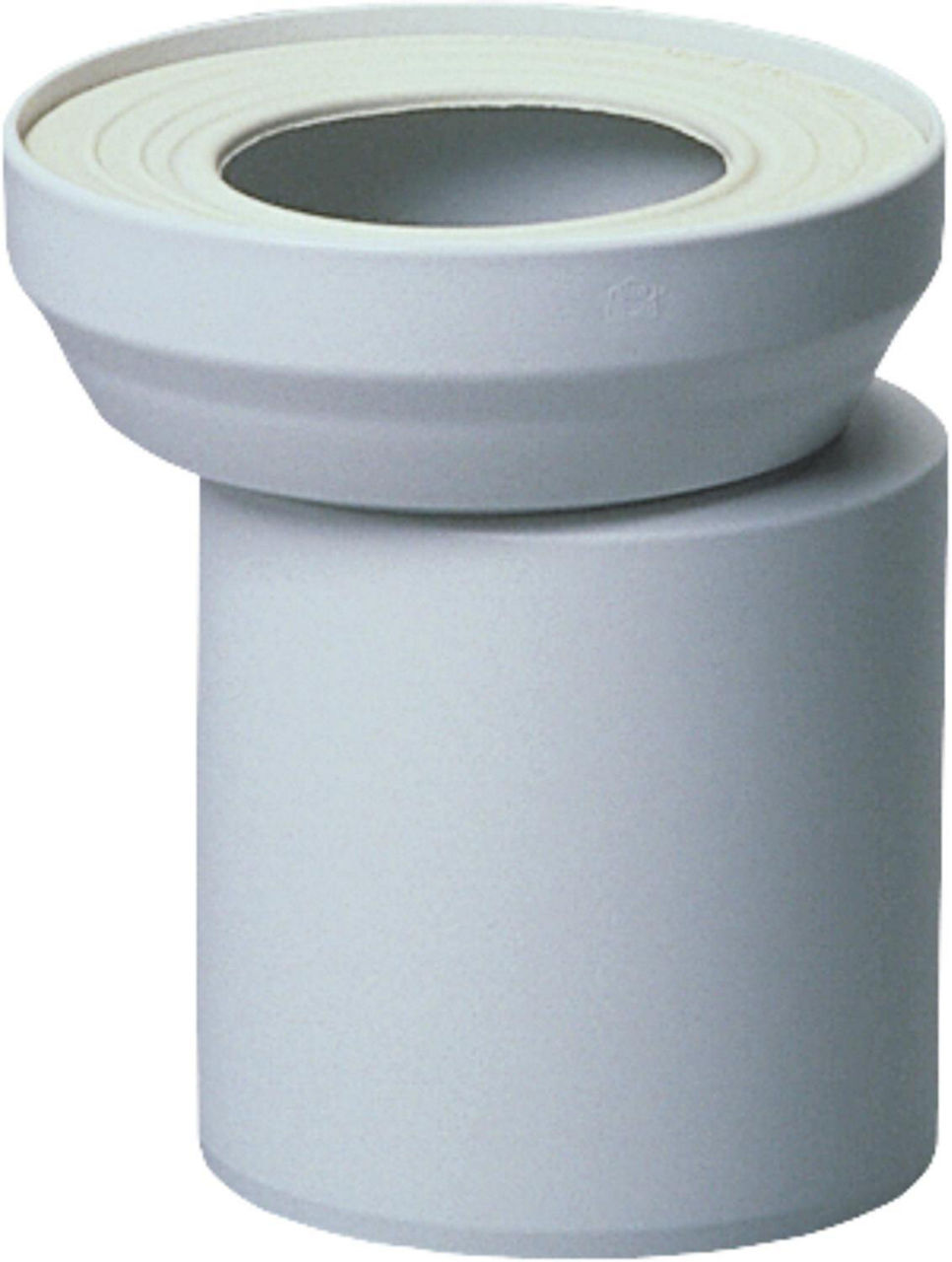 Manchon excentré WC DN100 blanc