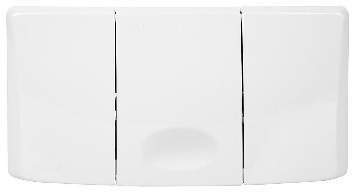 Plaque de commande Type Angel 1 blanc