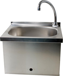 Bassin hygiénique inox à commande sans contact