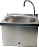 Bassin hygiénique inox à commande sans contact