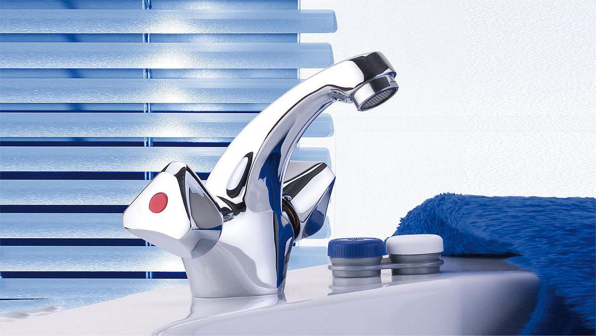 Mélangeur de lavabo Evenes Etou saillie 107mm chromé