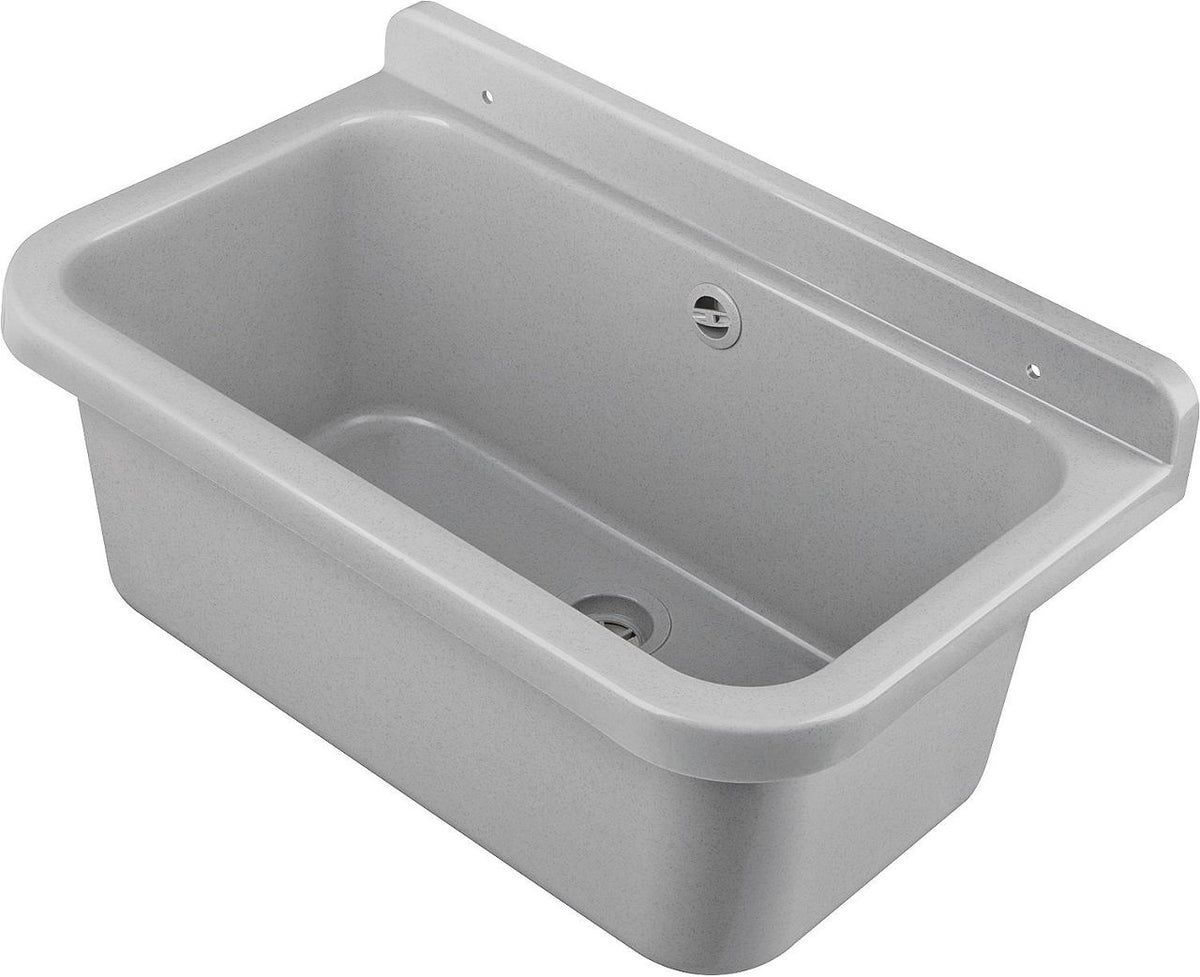 Bac déversoir plastique gris 550 x 340 x 210 mm