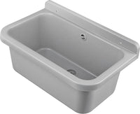 Bac déversoir plastique gris 550 x 340 x 210 mm