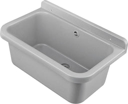 Bac déversoir plastique gris 550 x 340 x 210 mm