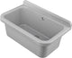 Bac déversoir plastique gris 550 x 340 x 210 mm