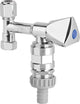Vanne Nil DN10(3/8") x DN20(3/4"), laiton chromé avec aérateur de tube