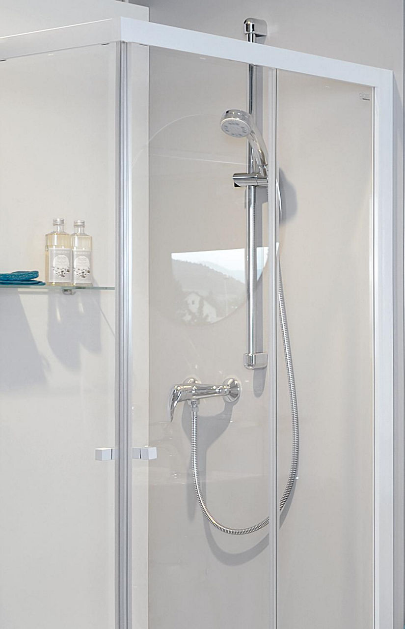Mitigeur douche apparent Rumba II saillie 60 mm chromé