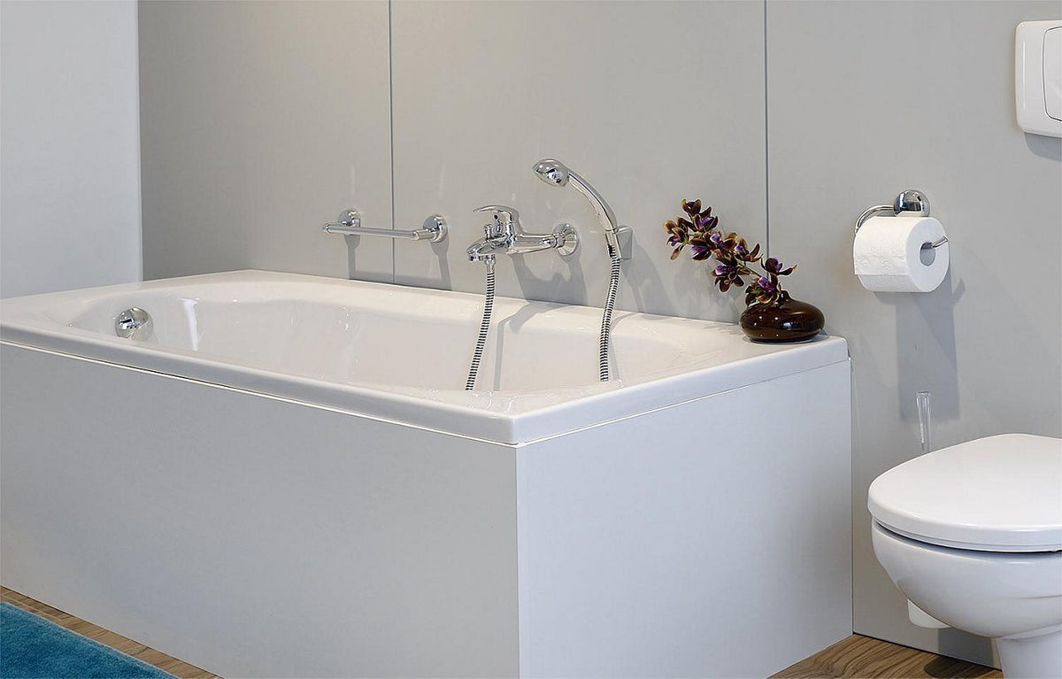 Mitigeur bain/douche apparent Rumba II saillie 165 mm chromé
