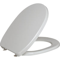 Abattant WC Twist avec charnière inox manhattan en duroplaste