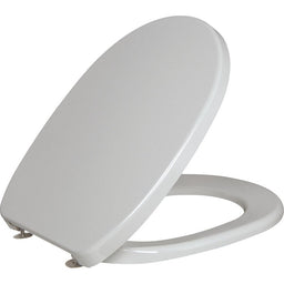 Abattant WC Twist avec charnière inox manhattan en duroplaste