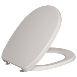 Abattant WC Twist avec charnière inox pergamon en duroplaste