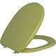 Abattant WC Twist avec charnière inox vert mousse en duroplaste