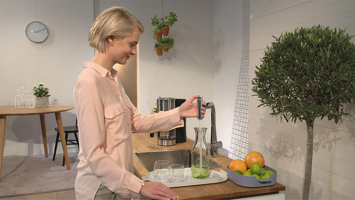 Mitigeur d'évier Hansgrohe Talis Select S300 avec bec extractible saillie 234 mm chrome