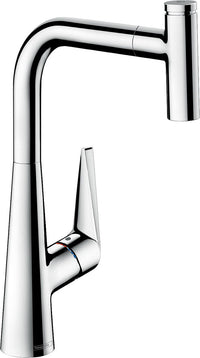 Mitigeur d'évier Hansgrohe Talis Select S300 avec bec extractible saillie 234 mm chrome