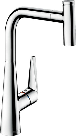 Mitigeur d'évier Hansgrohe Talis Select S300 avec bec extractible saillie 234 mm chrome