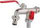 Robinet double à boisseau sphérique DN15 (1/2")