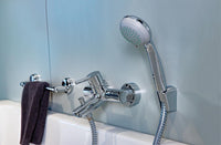 Mitigeur bain/douche apparent Hansgrohe Talis S saillie 166 mm chromé
