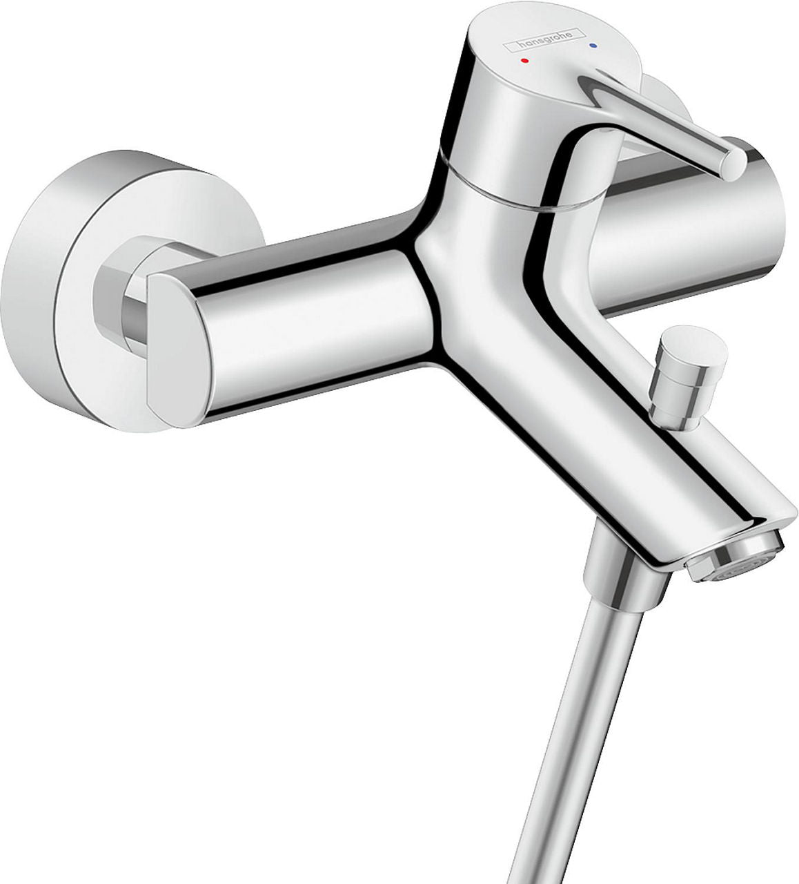 Mitigeur bain/douche apparent Hansgrohe Talis S saillie 166 mm chromé