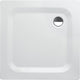 Receveur de douche Roca Edura carré ultra plat en acier émaillé