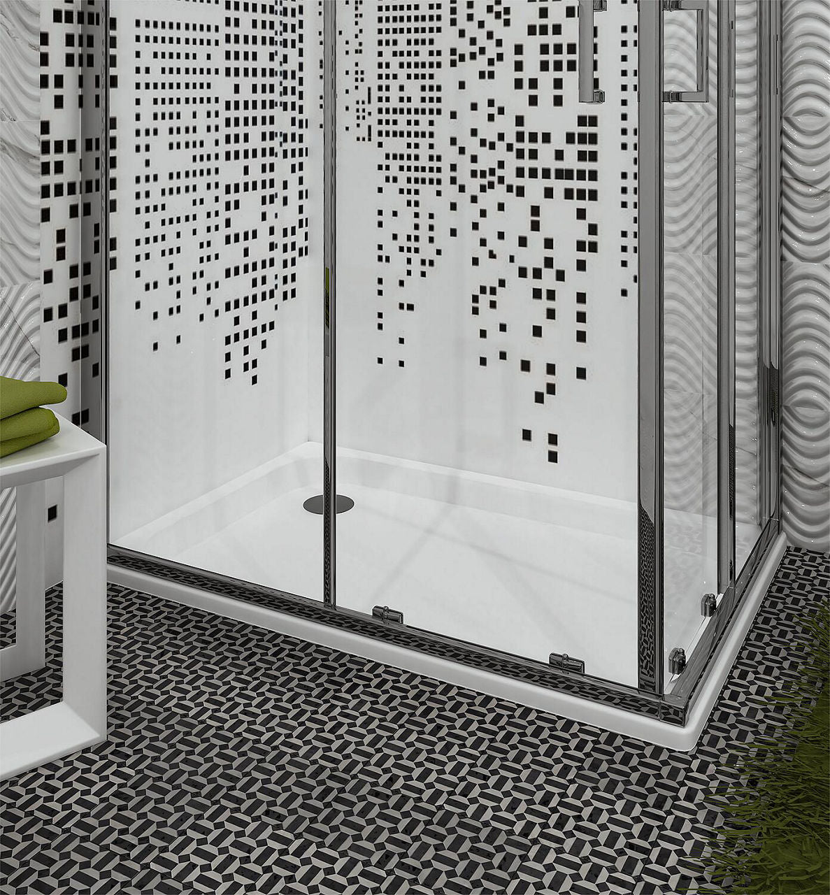 Receveur de douche Eram rectangulaire